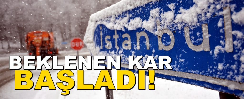İstanbul’da Kar Yağışı
