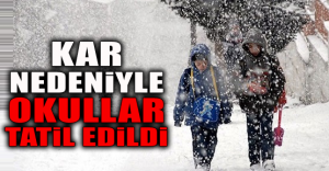 Çanakkale’de Eğitime Kar Engeli