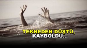 Kırklareli’de Alabora Olan Kayıktan Düşen Kişi Kayboldu