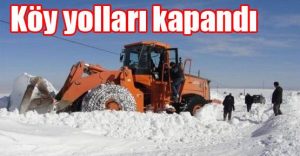 Trakya’da Devam Eden Kar Yağışı 192 Köy Yolunu Ulaşıma Kapadı