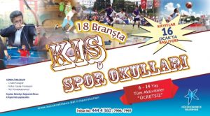 Küçükçekmece’de Kış Spor Okulları Kayıtları Başladı