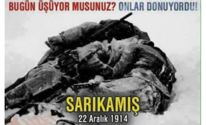 Kırklareli’de ”Sarıkamış Şehitleri” Anılacak