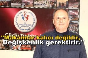 Kamilobaspor Başkanı Eren Savaş; “TESİSİ BİTİRİP BIRAKACAĞIM”