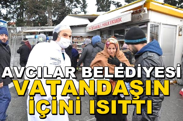 Metrobüs Kullanan 4 Bin Kişiyle Çorba ve 4 Bin Salep