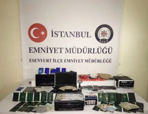 Esenyurt’ta, Nijeryalıların Pasaport Çetesi Çökertildi
