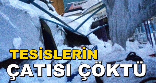 Amatör Lig Takımlarından Öz Alibeyköyspor Tesislerinin Çatısı Çöktü