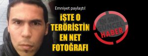 İşte Teröristin selfie görüntüleri