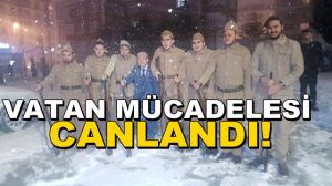 Sarıkamış Destanı Canlandırıldı