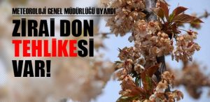 Meteoroloji’den Zirai Don Uyarısı