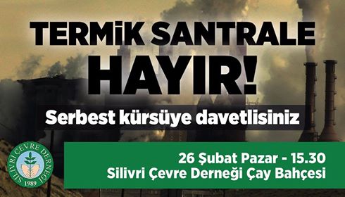 Trakya’da Kömürlü Termik Santrallara Hayır!