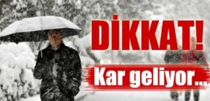 İstanbul’a kar geri geliyor !