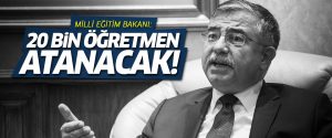 MEB, 20 bin öğretmen ataması yapacak!