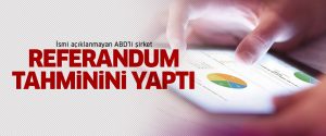Her seçim tahmini yanlış çıkan şirket yine anket yaptı