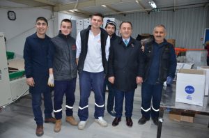 Işıklar sanayicileri ziyaret etti