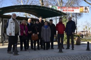 Greenpeace üyeleri Silivri’ye geldi