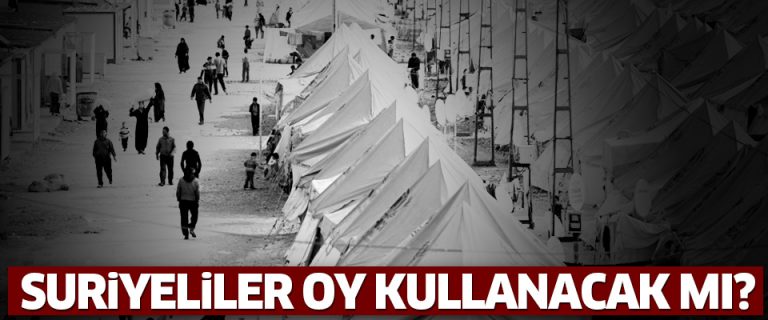Suriyeli mülteciler referandumda oy kullanacak mı?