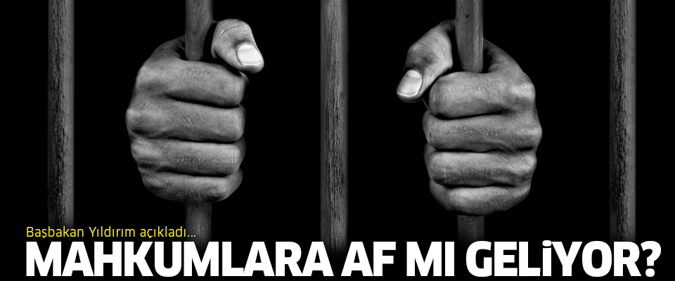 Mahkumlara af mı geliyor? Başbakan açıkladı