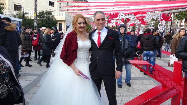 Avcılar’da Renkli ‘Sevgililer Günü’