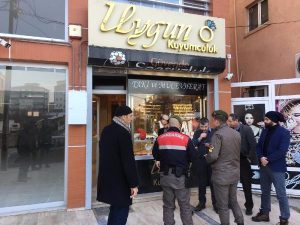 Çerkezköy’de Kuyumcuda Silahlı Soygun