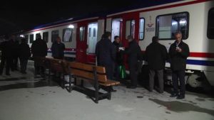 İstanbul-Sofya Ekspresi Kapıkule’de