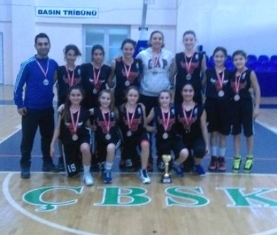 Marmaraereğlisi Belediyesi Spor Kulübü Küçük Kız Basketbol Takımı İl İkincisi Oldu