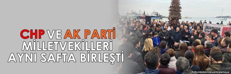 Silivri’de Termik Santrale Karşı ‘Serbest Kürsü’lü Tepkisi