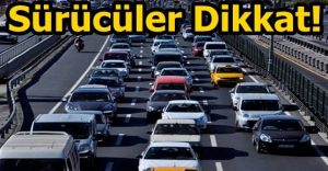Sürücüler dikkat! Tüm araçlarda zorunlu olacak