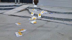 Fetö’nün Ders Kitaplarını Ayaklar Altında Ezdiler