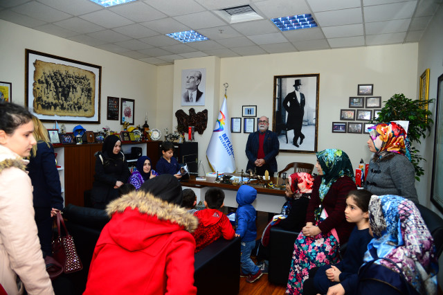 Yakuplu’lu Kadınlar Belediyeyi Ziyaret Etti