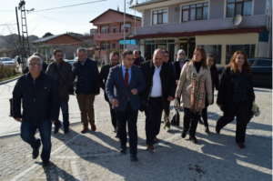Karakaş referandum çalışmaları için Silivri’de