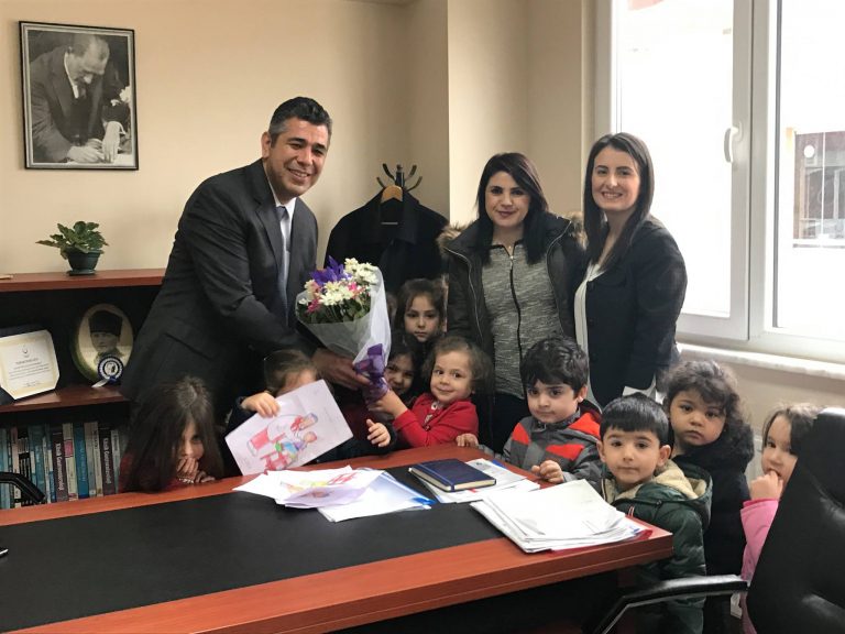 Arya Kreş öğrencileri Toplum Sağlığı Merkezi’ni ziyaret etti