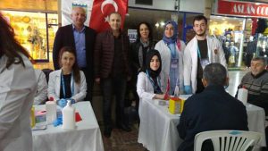 Piri Mehmet Paşa Mahallesi sakinlerine sağlık taraması