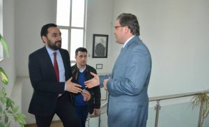 AK Parti’den İlçe Milli Eğitim Müdürlüğü’ne ziyaret