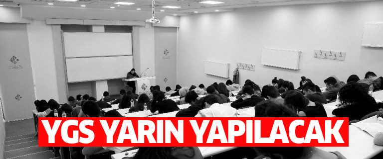 2 milyondan fazla öğrenci yarın YGS’de ter dökecek