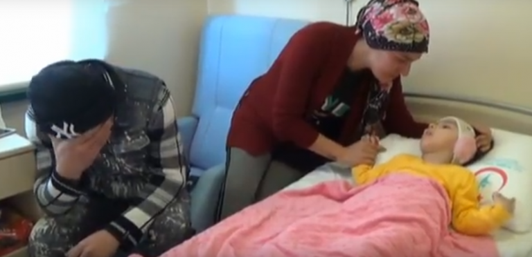 Bir annenin feryadı ”Yavrum gitgide eriyor”