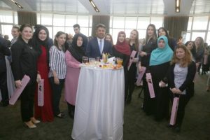 Başkan Temel Karadeniz’den Kadın Personele Özel Resepsiyon