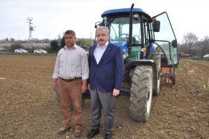 Yılın İlk ‘Kinoa’ Ekimini Ak Partili Şentop Yaptı