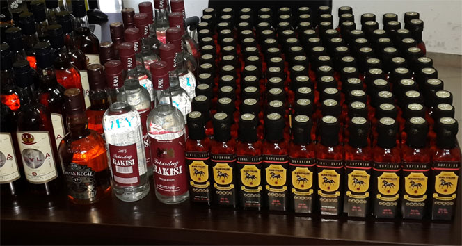 Lüleburgaz’da Kaçak İçki Operasyonu