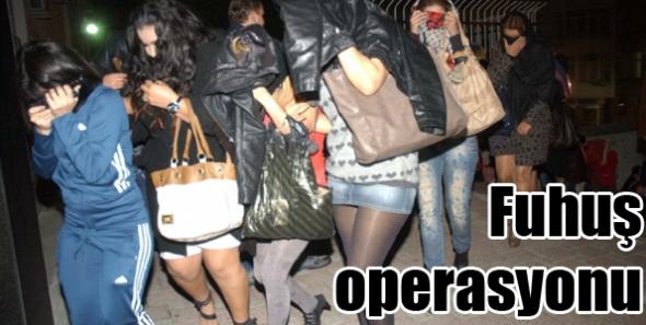 Çorlu’da Fuhuş Operasyonu