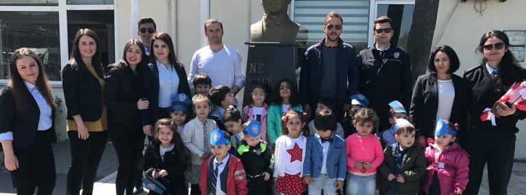 Arya Kreş Miniklerinden Polis Amca’ya Ziyaret