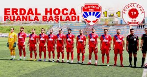 Erdal İşkar puanla başladı: 1-1