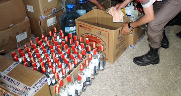 Bağcılar’da kaçak içki operasyonu