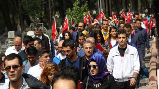 Gençler “57. Alaya Vefa” Yürüyüşü’nde Buluşacak