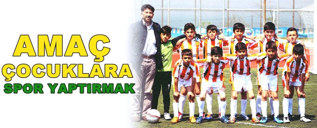 Aksu: ‘Amaç çocuklara spor yaptırmak’