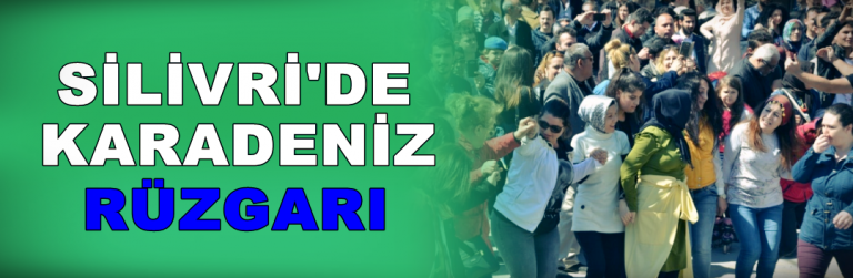 Silivri’de Karadeniz rüzgârı esti