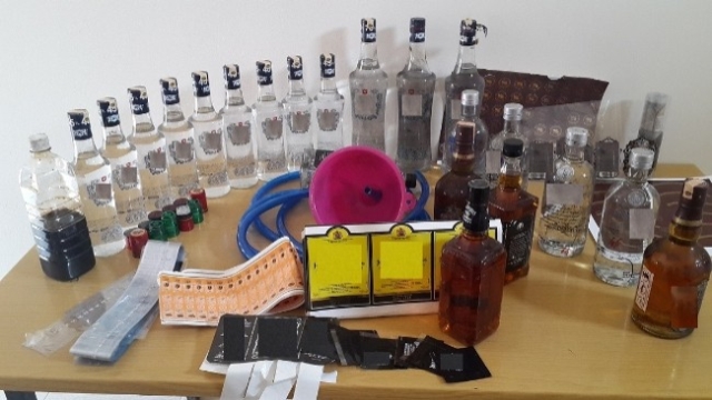 Kaçak Içki ve Uyuşturucu Operasyonu