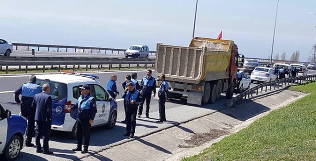 Büyükçekmece’de Kaçak Döküme Suçüstü