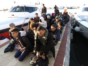 Çanakkale’de 34 Mülteci Yakalandı