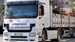 Cerablus ve El Bab’a Eğitim Malzemesi Yardımı