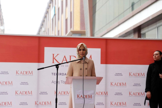 Sümeyye Erdoğan Tekirdağ’da Açılışa Katıldı